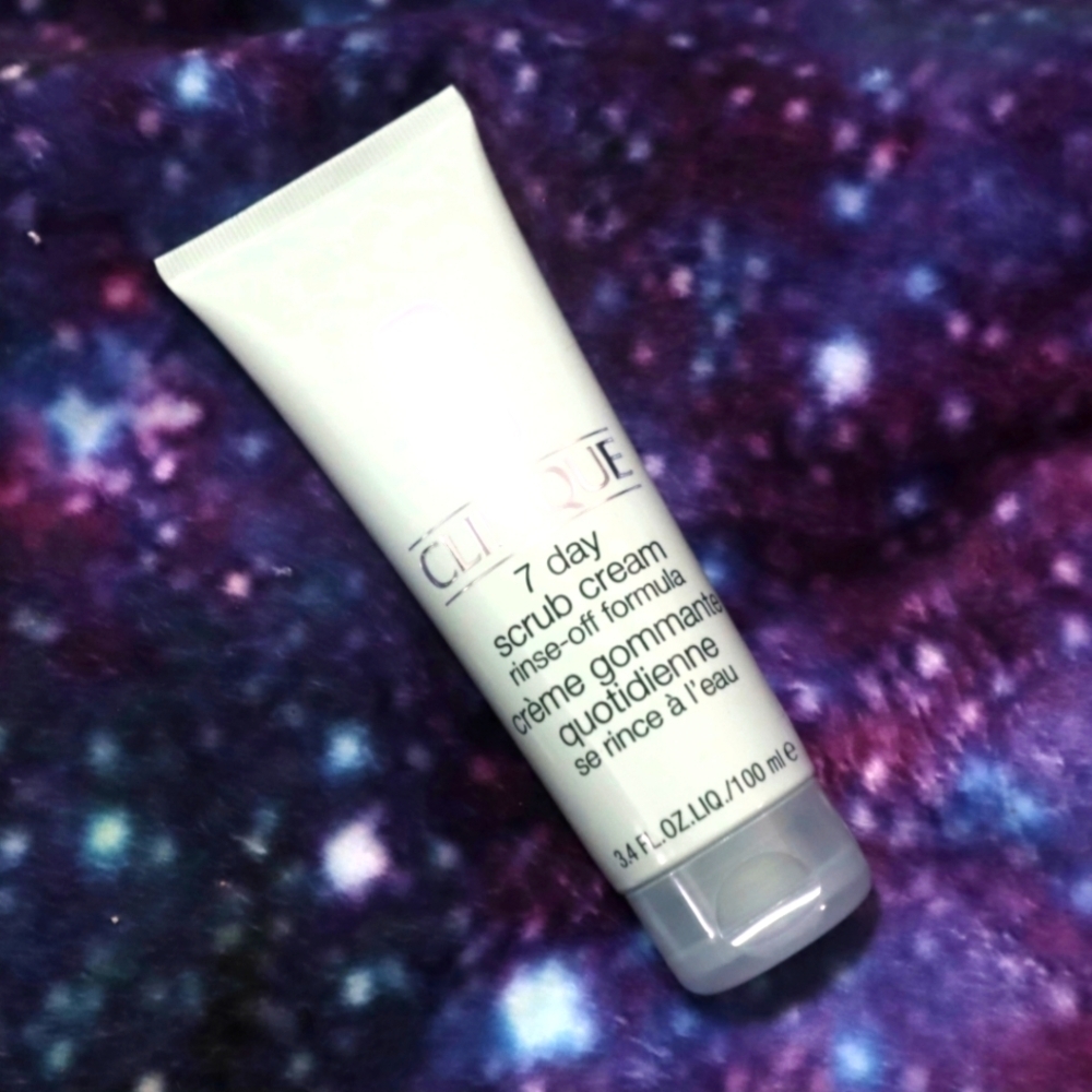CLINIQUE 7 DAY SCRUB CREAM 3.4oz Facial Cleanser Soap Rinse Off Skincare